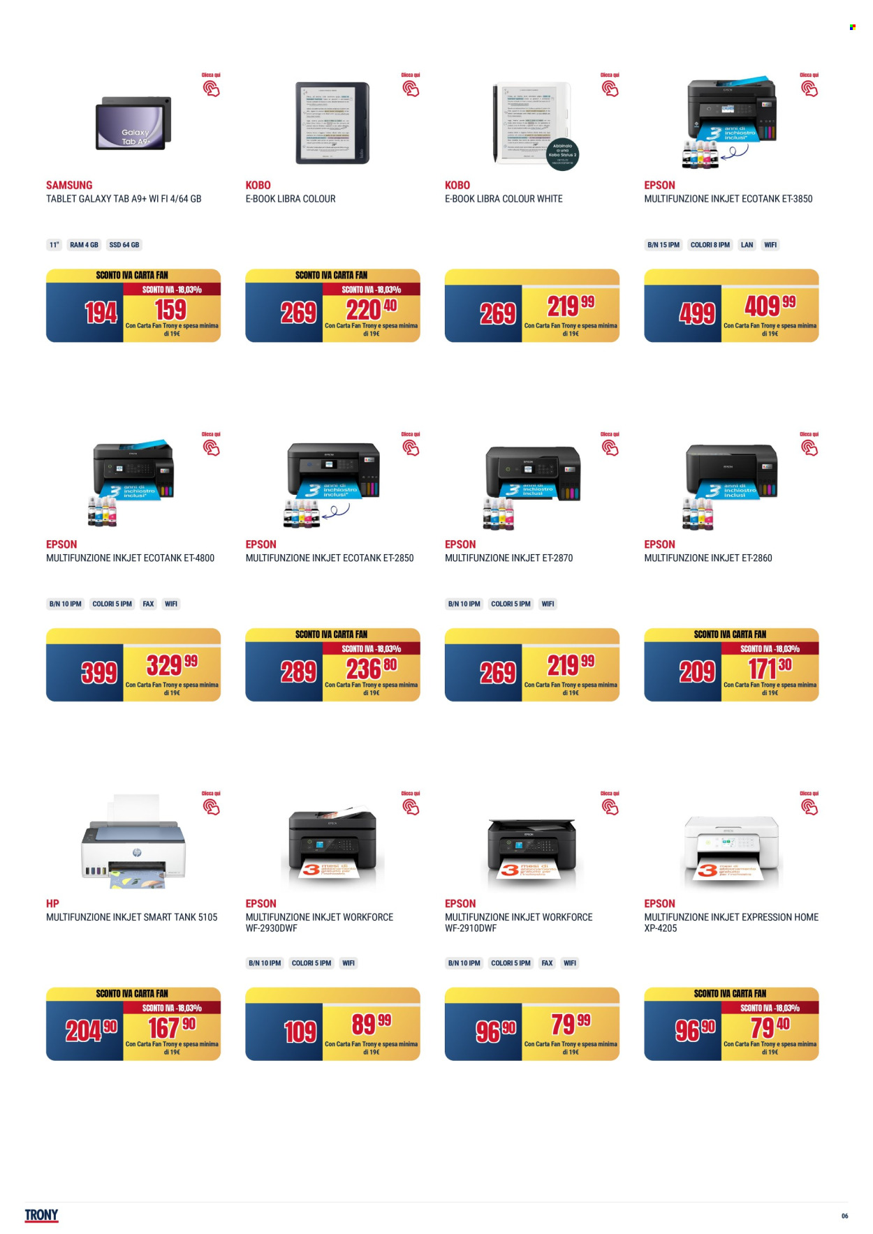 Volantino Trony - 8/5/2025 - 21/5/2025. Pagina 1