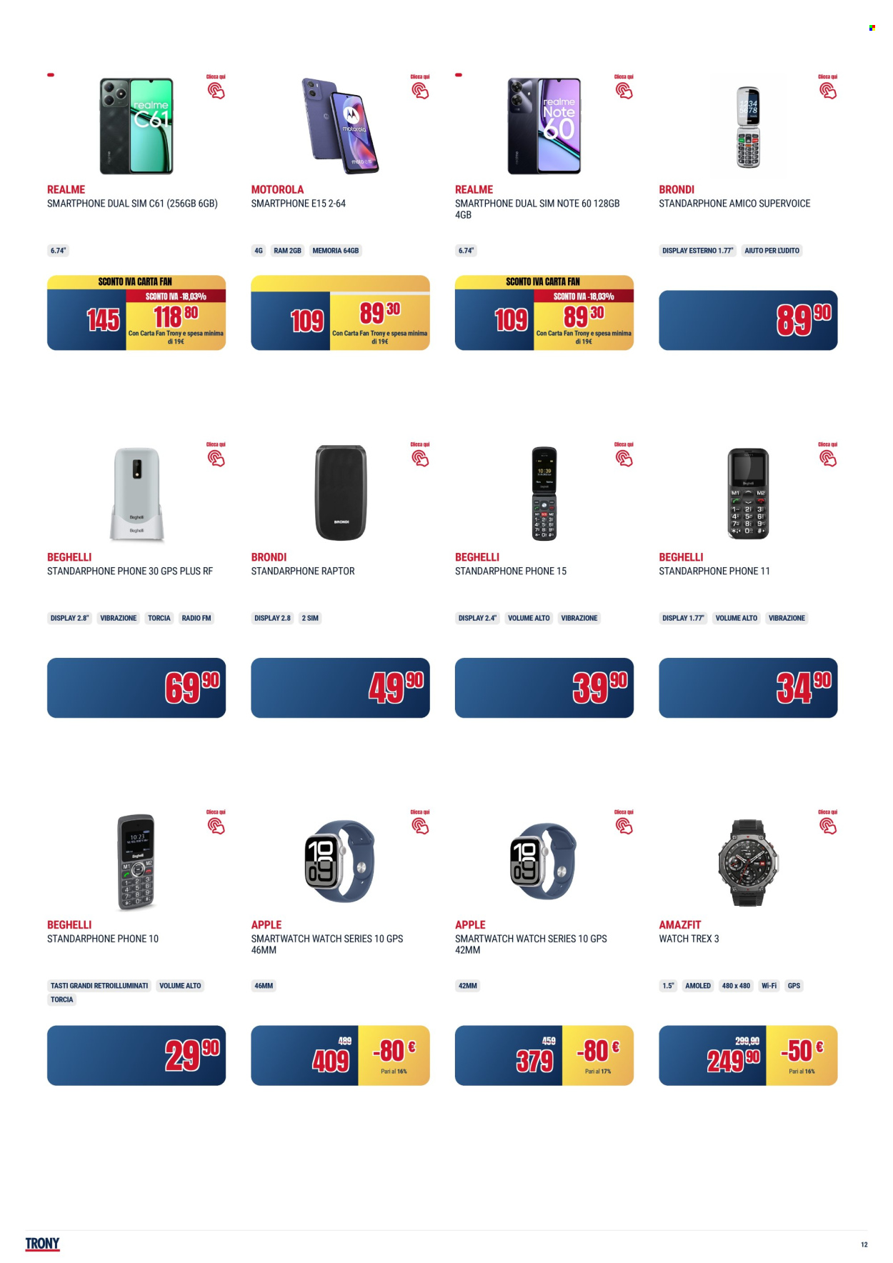 Volantino Trony - 8/5/2025 - 21/5/2025. Pagina 1