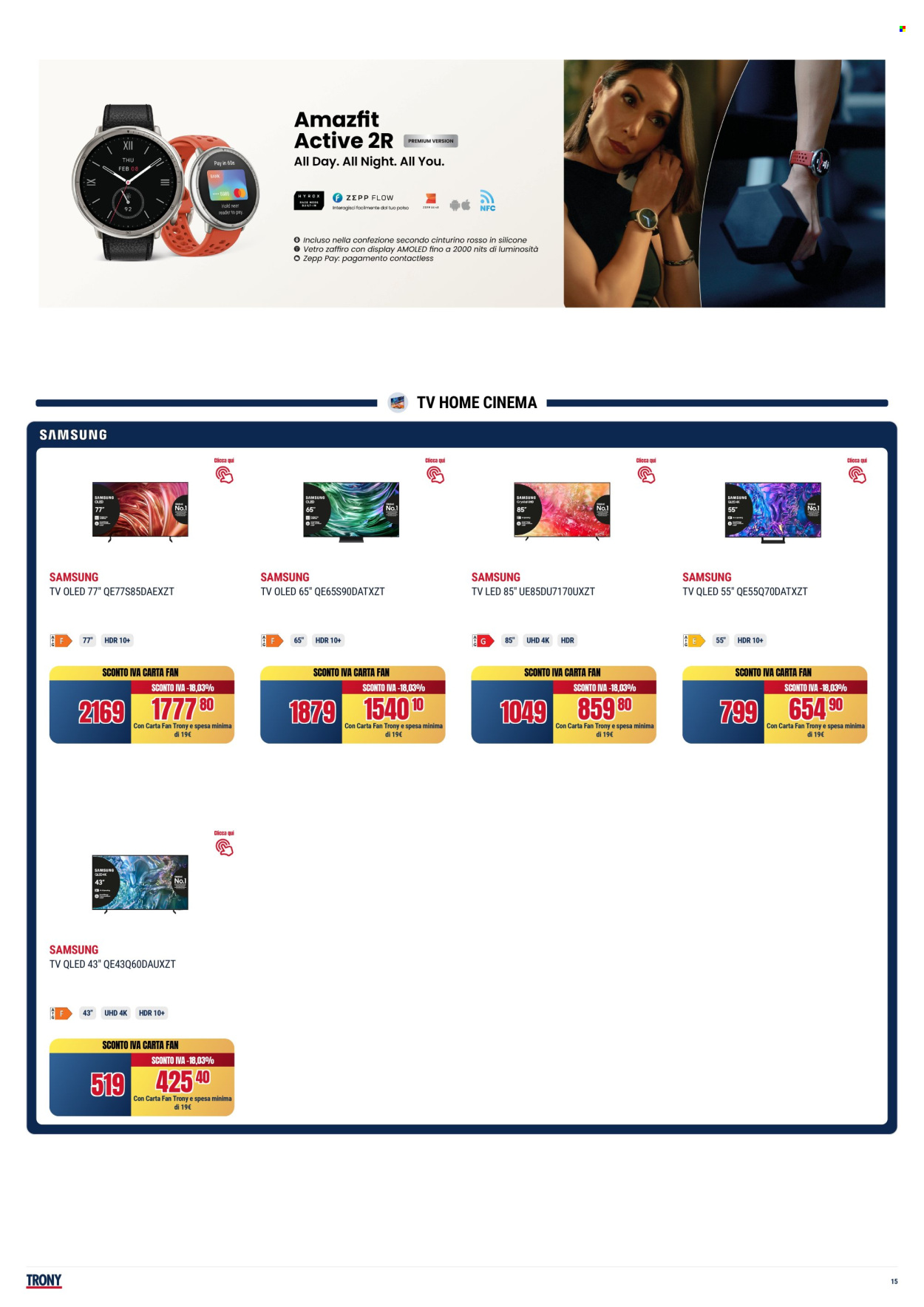 Volantino Trony - 8/5/2025 - 21/5/2025. Pagina 1