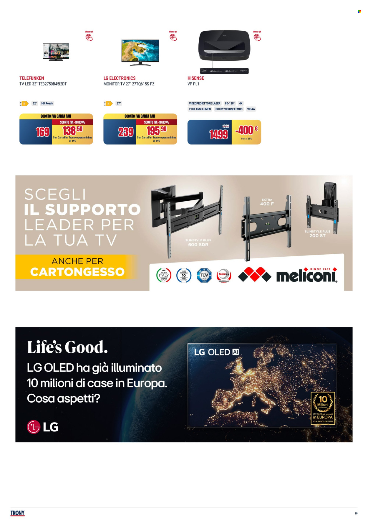 Volantino Trony - 8/5/2025 - 21/5/2025. Pagina 1