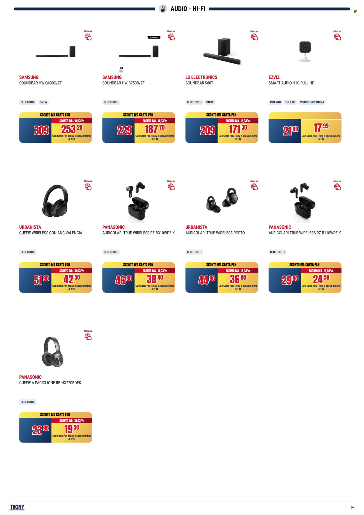 Volantino Trony - 8/5/2025 - 21/5/2025. Pagina 1