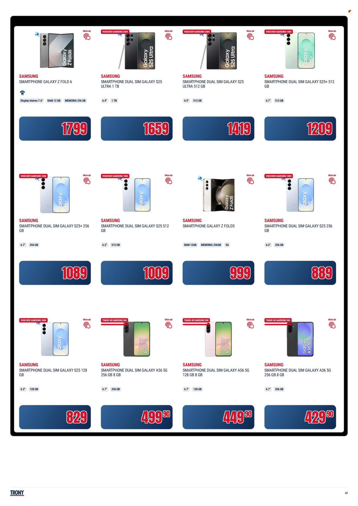 Volantino Trony - 8/5/2025 - 21/5/2025. Pagina 1