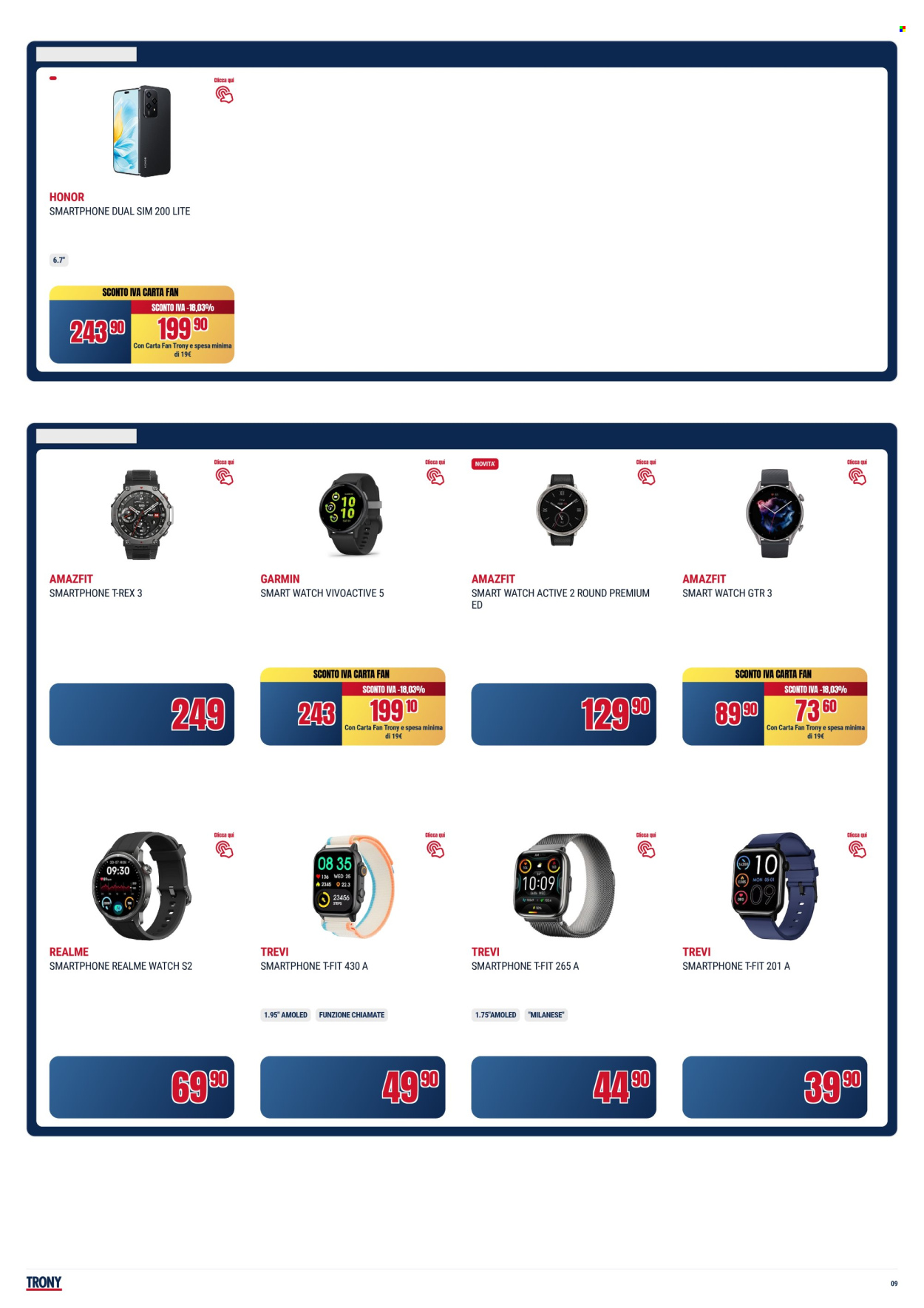 Volantino Trony - 8/5/2025 - 21/5/2025. Pagina 1