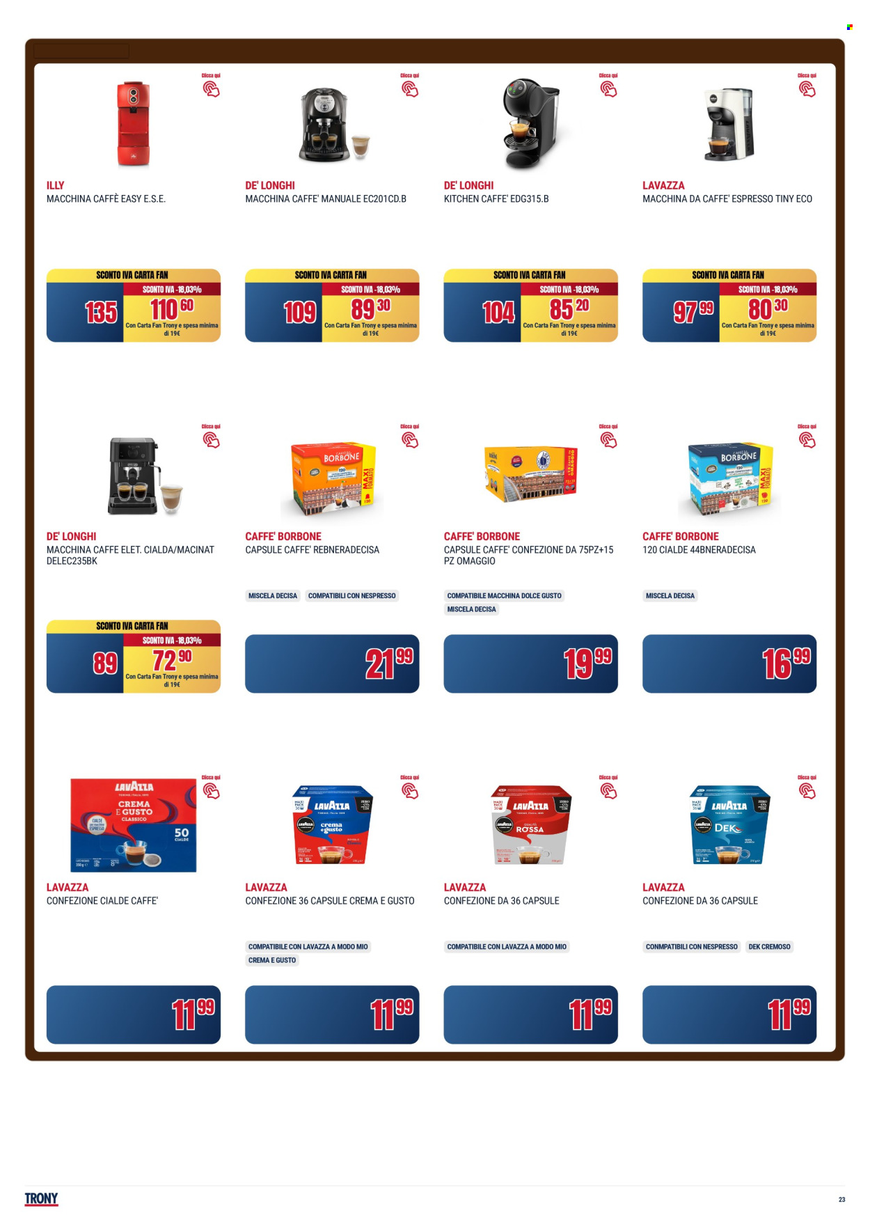 Volantino Trony - 8/5/2025 - 21/5/2025. Pagina 1