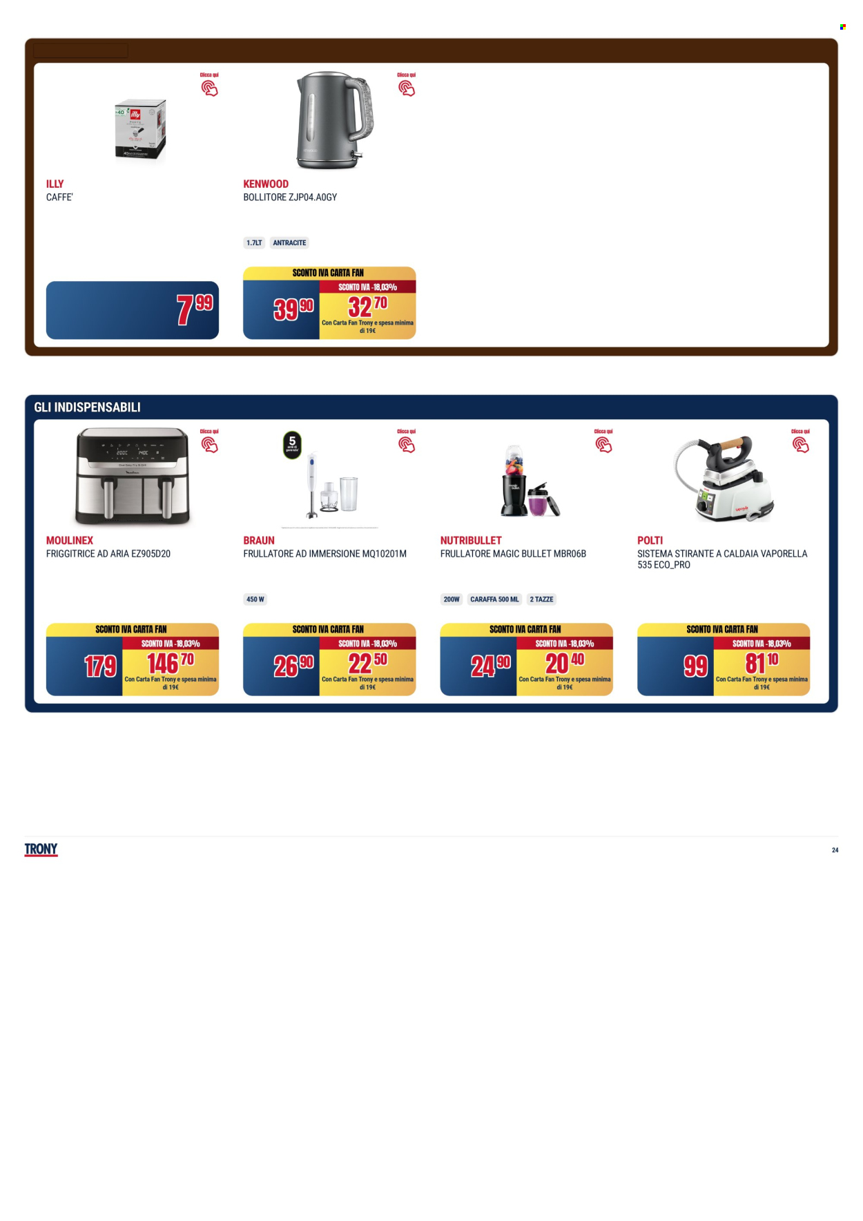 Volantino Trony - 8/5/2025 - 21/5/2025. Pagina 1