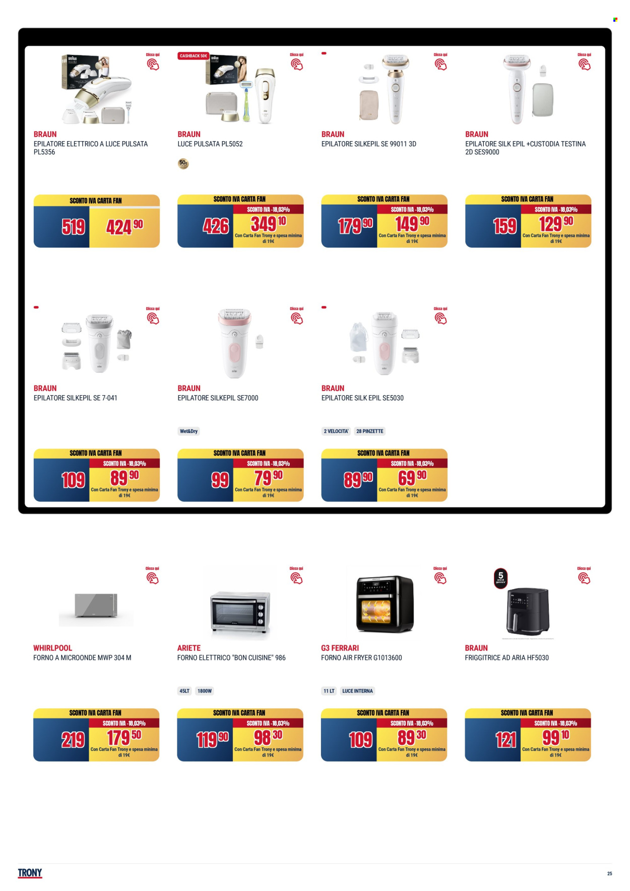 Volantino Trony - 8/5/2025 - 21/5/2025. Pagina 1