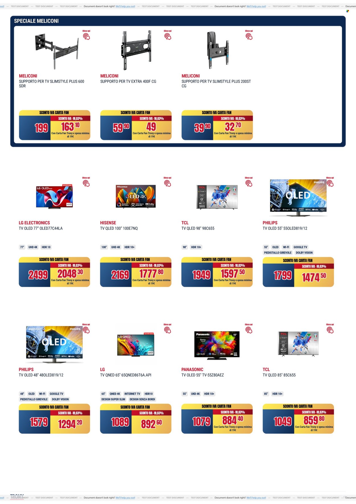 Volantino Trony - 8/5/2025 - 21/5/2025. Pagina 1