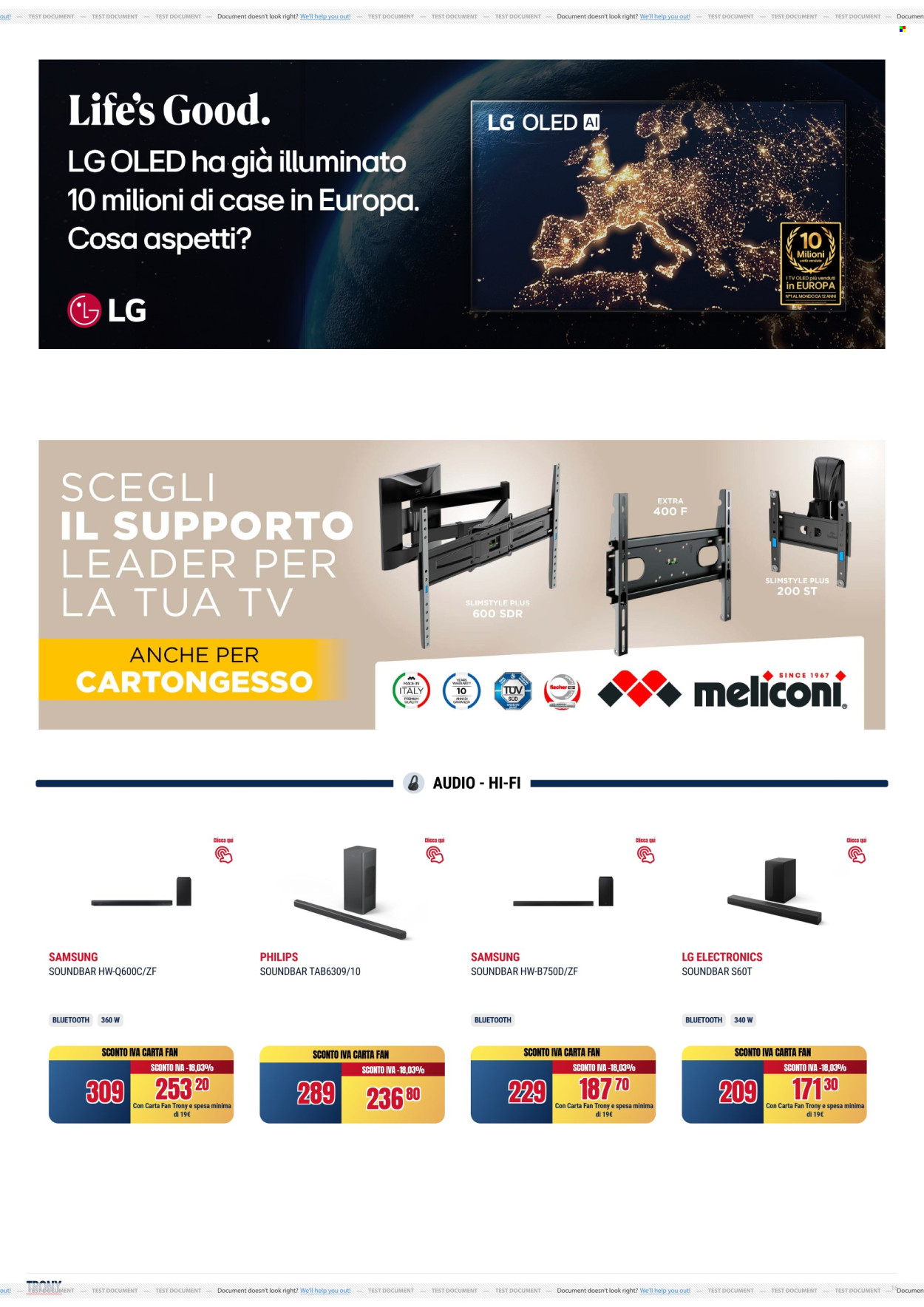 Volantino Trony - 8/5/2025 - 21/5/2025. Pagina 1