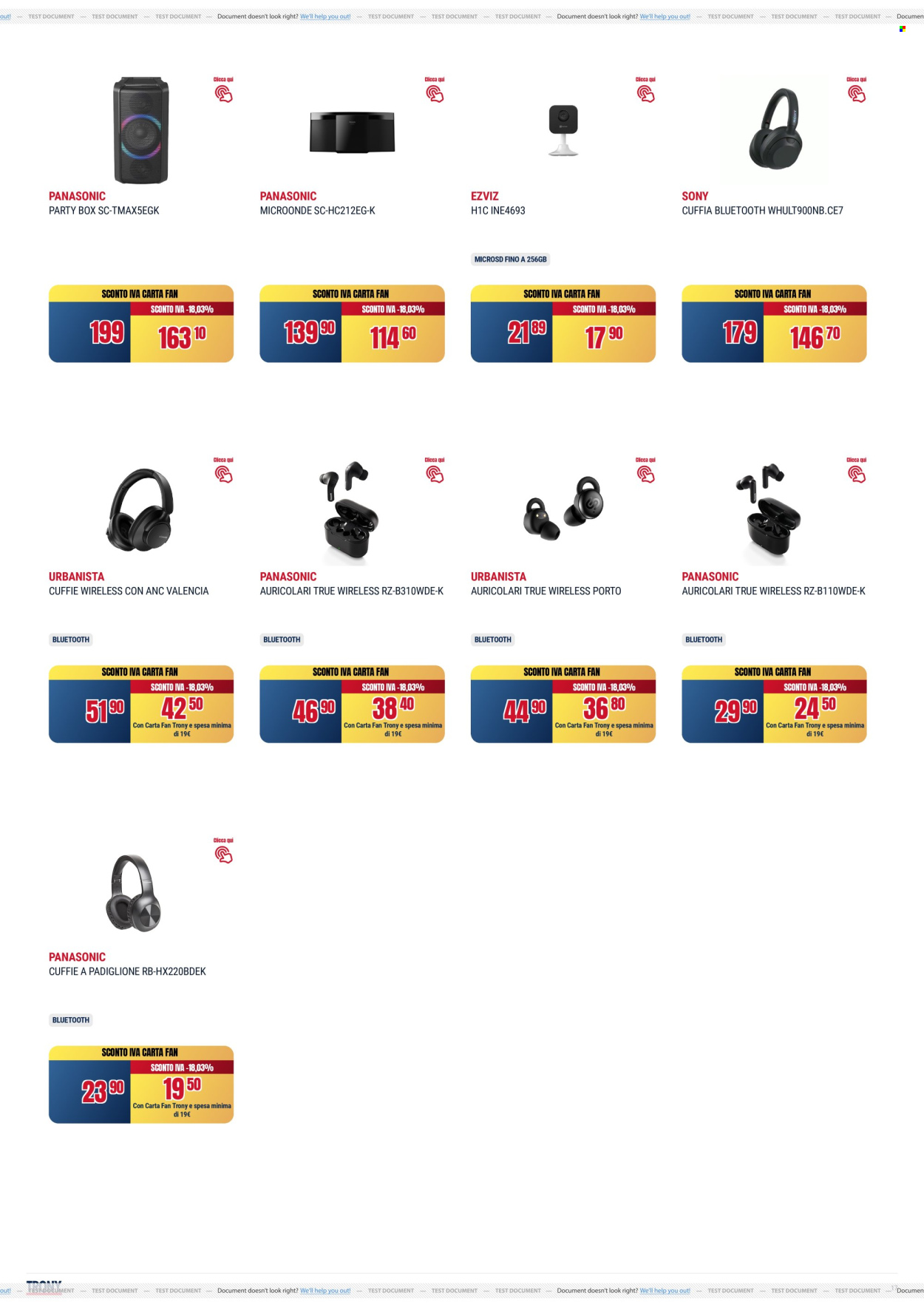 Volantino Trony - 8/5/2025 - 21/5/2025. Pagina 1