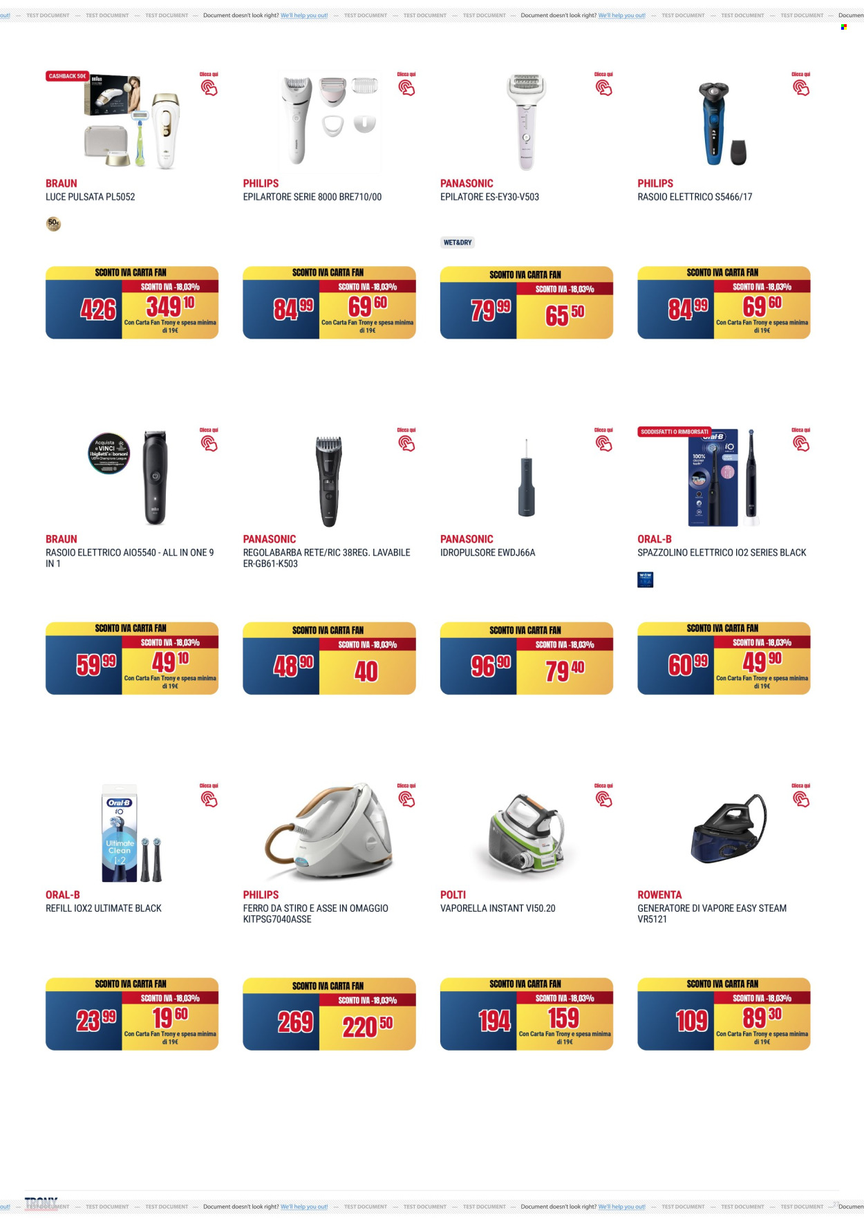Volantino Trony - 8/5/2025 - 21/5/2025. Pagina 1