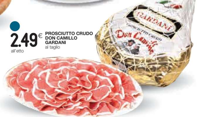 Prosciutto Crudo Don Camillo Gardani