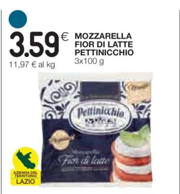 Mozzarella Fior di Latte Pettinicchio