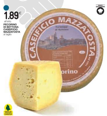 Pecorino di Bettona Caseificio Mazzatosta