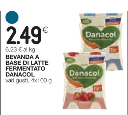 BEVANDA A BASE DI LATTE FERMENTATO DANACOL