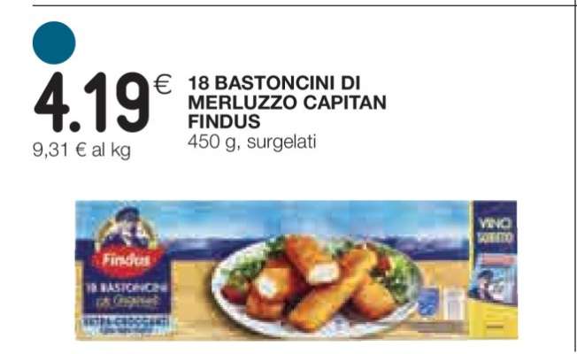 18 Bastoncini di Merluzzo Capitan Findus