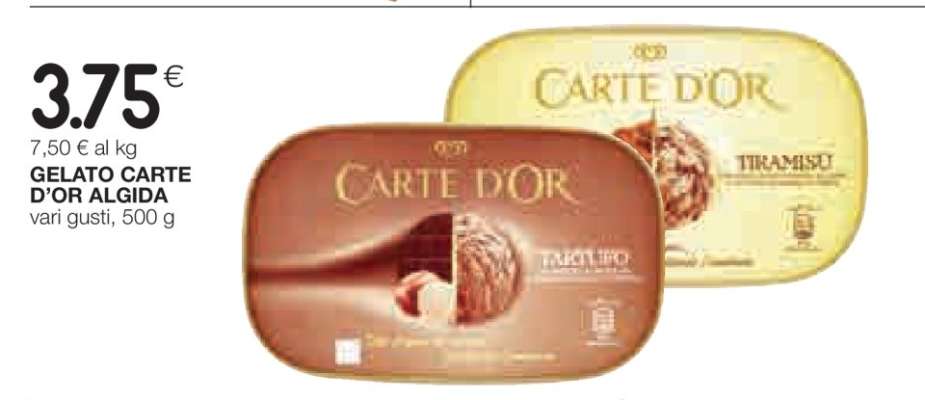 Gelato Carte D'Or Algida