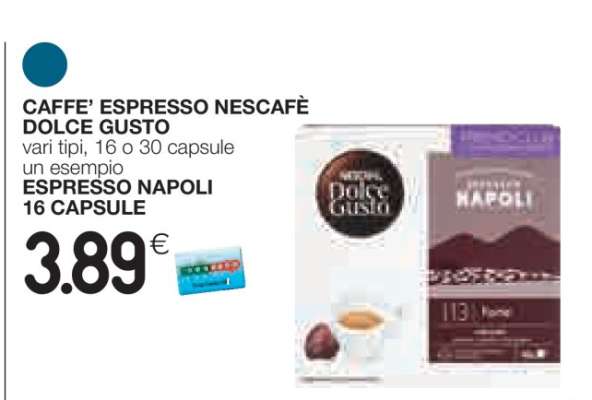 CAFFE’ ESPRESSO NESCAFÉ DOLCE GUSTO