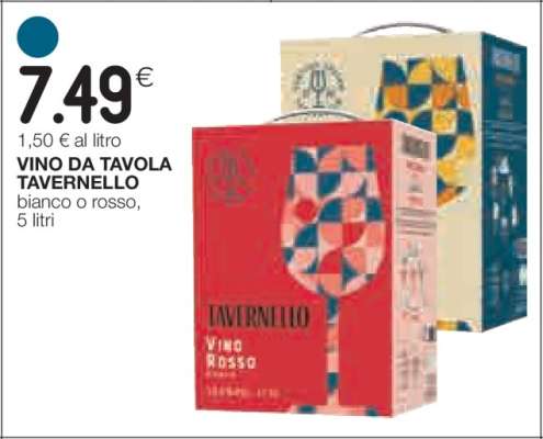 Vino da Tavola Tavernello