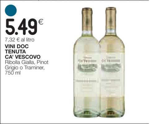 VINI DOC TENUTA CA’ VESCOVO