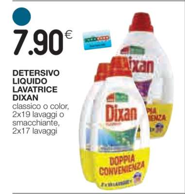 Detersivo Liquido Lavatrice Dixan