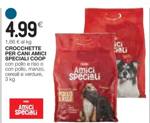CROCCHETTE PER CANI AMICI SPECIALI COOP