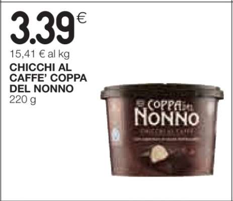 CHICCHI AL CAFFE’ COPPA DEL NONNO