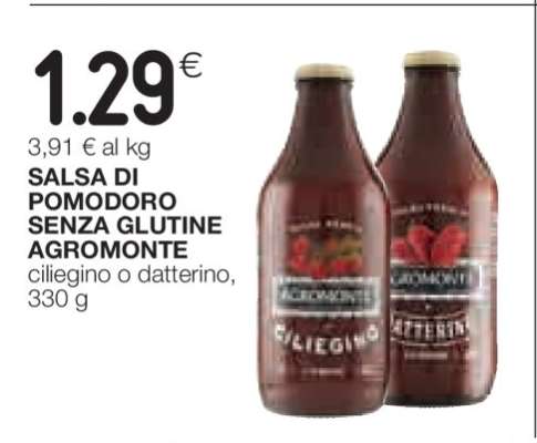 Salsa di Pomodoro Senza Glutine Agromonte