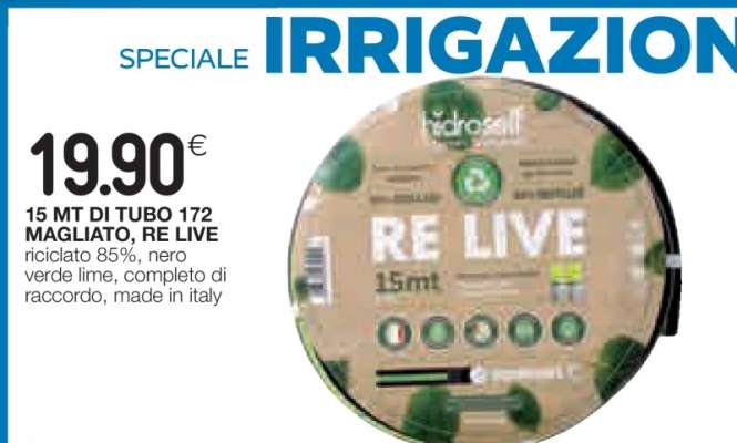 15 MT DI TUBO 172 MAGLIATO, RE LIVE