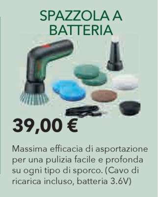 SPAZZOLA A BATTERIA