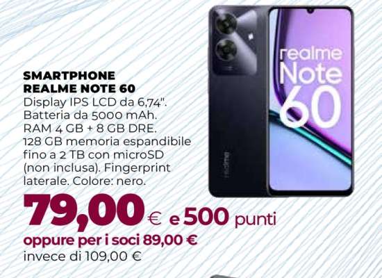 SMARTPHONE REALME NOTE 60