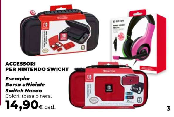 Borsa ufficiale Switch Nacon