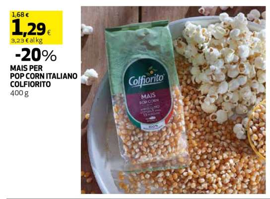 MAIS PER POP CORN ITALIANO COLFIORITO