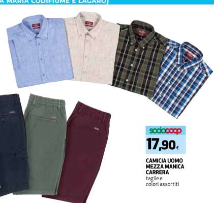 CAMICIA UOMO MEZZA MANICA CARRERA