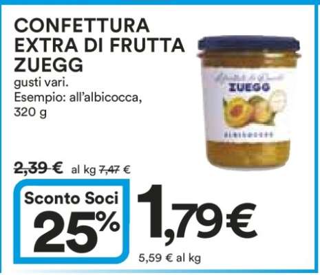 CONFETTURA EXTRA DI FRUTTA ZUEGG