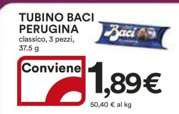Tubino Baci Perugina