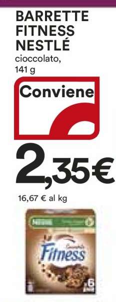BARRETTE FITNESS NESTLE'
