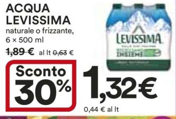ACQUA LEVISSIMA