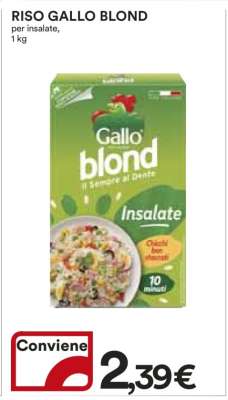 RISO GALLO BLOND