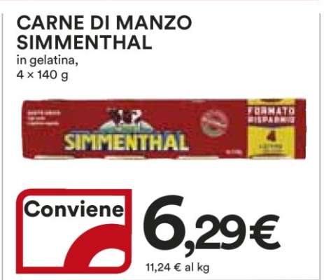Carne di Manzo Simmenthal