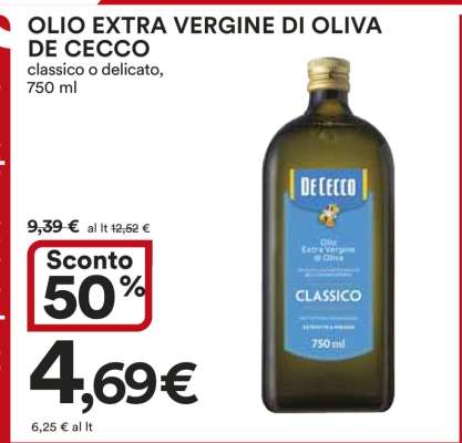 Olio Extra Vergine di Oliva De Cecco
