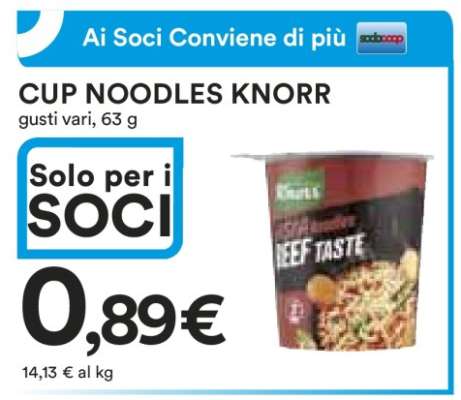CUP NOODLES KNORR