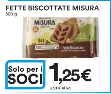 Fette Biscottate Misura