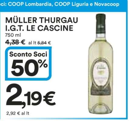 MÜLLER THURGAU I.G.T. LE CASCINE