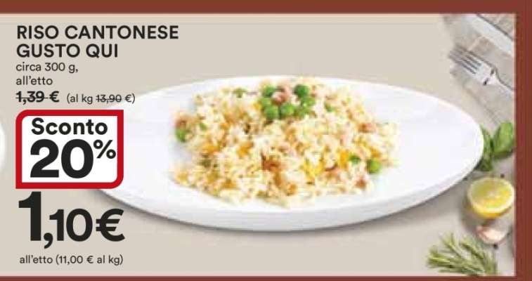 RISO CANTONESE GUSTO QUI