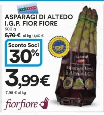 ASPARAGI DI ALTEDO I.G.P. FIOR FIORE
