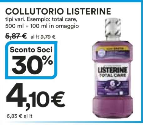 Collutorio Listerine