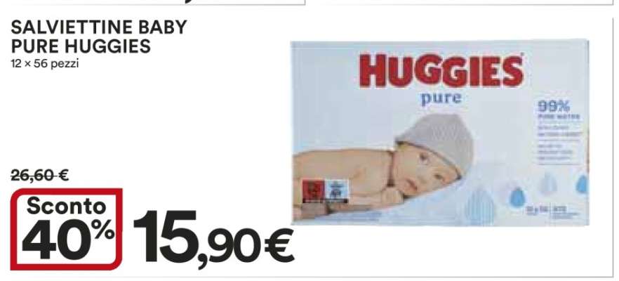 Salviettine Baby Pure Huggies