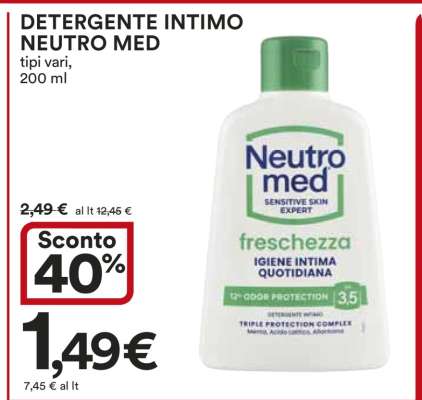 DETERGENTE INTIMO NEUTRO MED