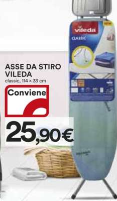 ASSE DA STIRO VILEDA