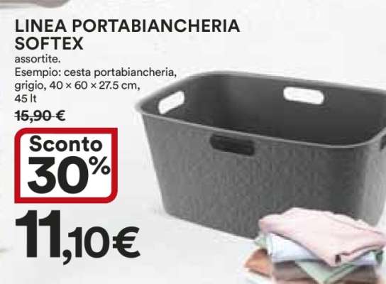 LINEA PORTABIANCHERIA SOFTEX
